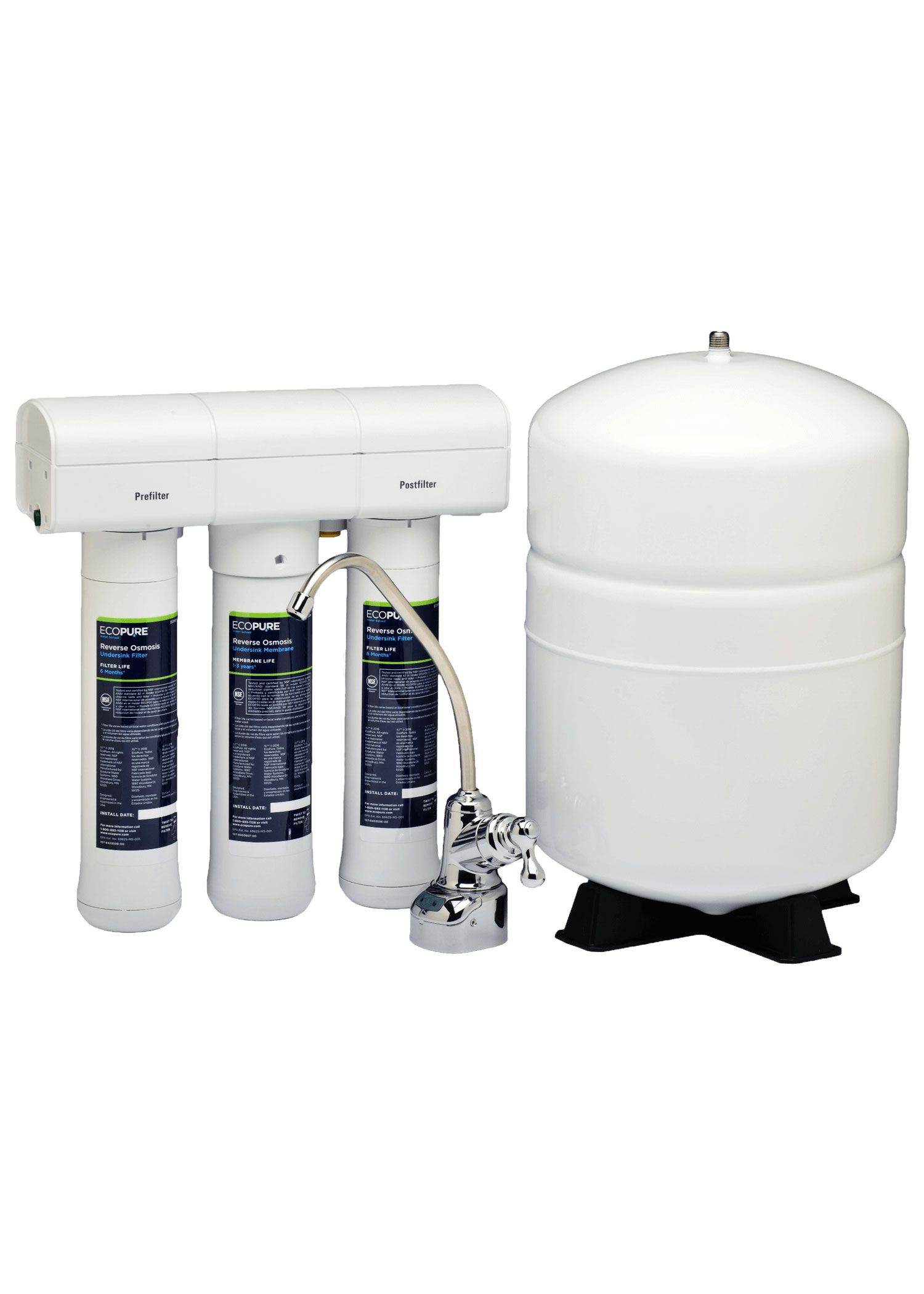 Reverse Osmosis Filtration System EcoPure (ECOP30)